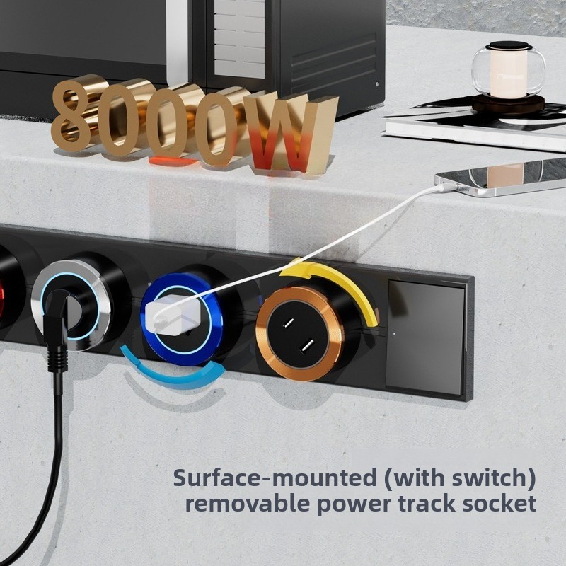 Track Socket US UK FR EU TH St - Kitchen Appliances Uk review and price