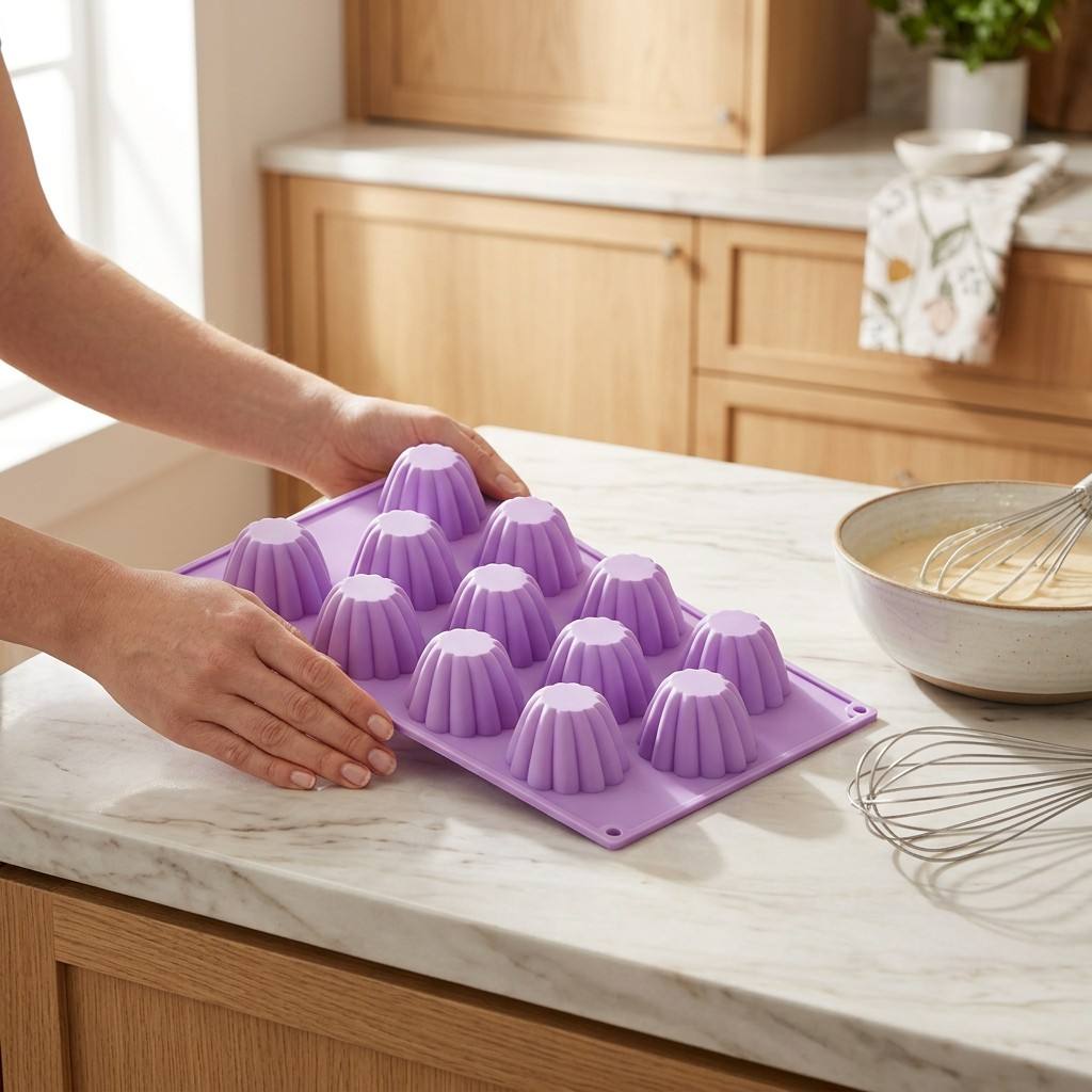 12-Cavity Mini Spiral Silicone - Kitchen Appliances Packages review and price